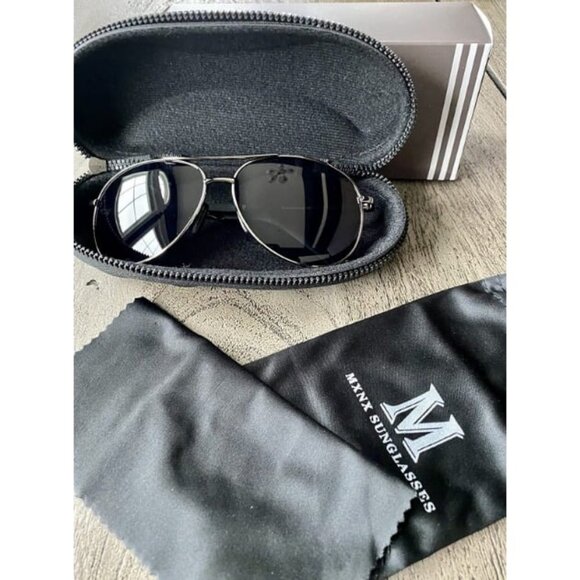 Aviator Sunglasses for Men Polarized Women UV Protection Lightweight Driving - Picture 2 of 2